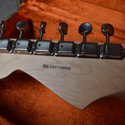 2017 Fender Eric Clapton Stratocaster - Black, Maple - USA - OHSC image 12