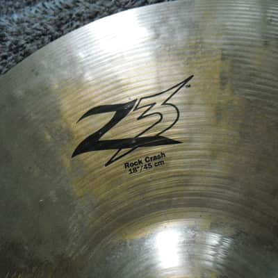 18" Zildjian Z3 Z 3 Rock Crash Cymbal 1865g image 3