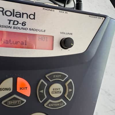 Roland TD-6 Drum Sound Module 2001 - 2003 - Black image 5