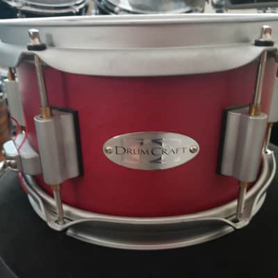 Drumcraft Series 8 Maple 10x6 Snare Drum  Artist Purple image 1