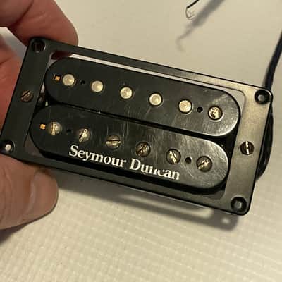 2007 Model USA Seymour Duncan TB-4 Trembucker Black Bridge Humbucker Guitar Pickup w/ Ring 17k image 4