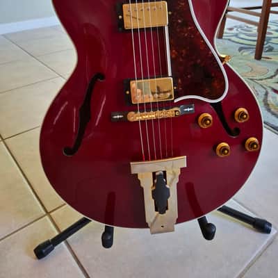 Gibson Custom Historic L-4 CES 2001 - Wine Red image 10