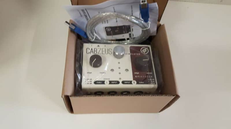 GFI System Cabzeus Stereo Speaker Simulator Pedal w/ Original box & paperwork image 1
