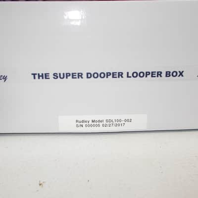 Rudley-THE SUPER DOOPER LOOPER BOX - 6 Channel Passive Looper Switcher Box - Fixed Order - S/N 5. image 10