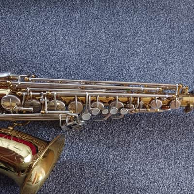 Borgani Vintage Alto Saxophone 1980 - Gold Lacquer with Nickel Silver Keys image 22