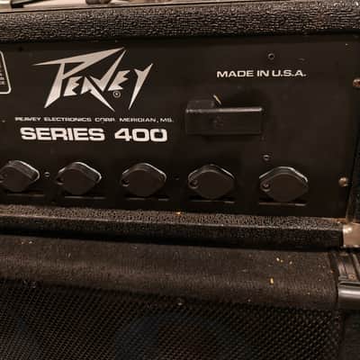 Peavey 400 Series Bass Head 1970s - Black image 8