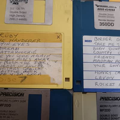 Midi Song Diskettes - Retro Midi Songs Files Floppy Disk - Large Collection image 2