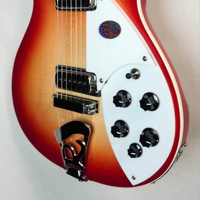Rickenbacker 620 Fire Glo, Stereo, Gotoh Tuners, Rosewood FB, w/HSC 2026 image 7