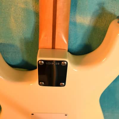 Fender Custom Shop Master Build Hendrix Tribute 2 1991 - Cream image 10