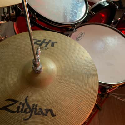 Peace Echoplasma - 5pc Acrylic Drum Kit wine red WITH Yamaha Hardware, Stool & Zildjian Cymbals image 15