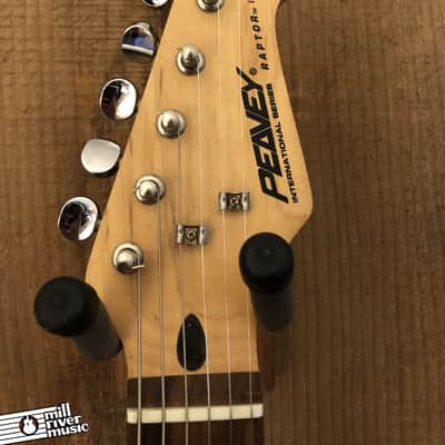 Peavey International Series Raptor 1 SSS Electric Guitar Black image 3