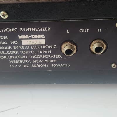 Univox Mini-Korg Korg minikorg image 12