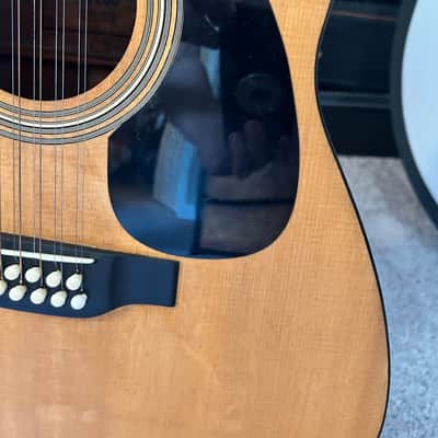 Yamaha FG-260 12-String Dreadnought Acoustic Natural image 5