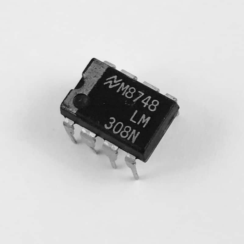 NOS Vintage LM308n IC, 1980’s National Semiconductor image 1