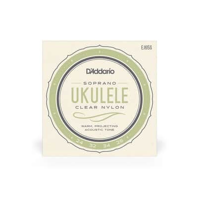 D'Addario Pro-Arte' Clear Nylon Soprano Ukulele Strings - EJ65S image 3