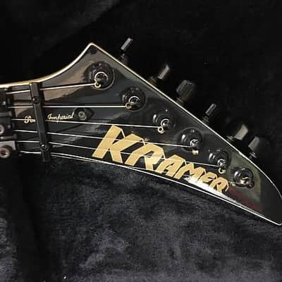 Kramer pacer imperial '80 black by Schaller -floyd -seymour duncan image 2