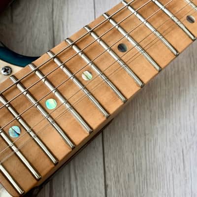James Tyler USA Studio Elite HD Psychedelic Vomit with Schaller Floyd Rose image 4