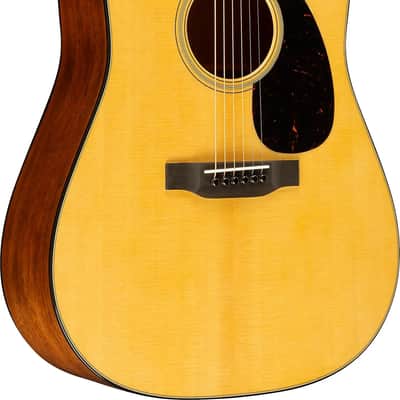 Martin D-18 Standard Dreadnought Acoustic Guitar Satin (2025), Solid Spruce Top, Satin Natural image 1