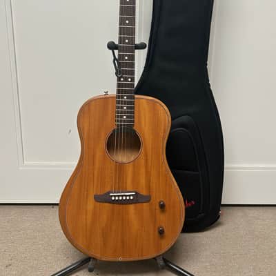 Fender Highway Series Dreadnought Acoustic Electric Guitar - All Mahogany image 1