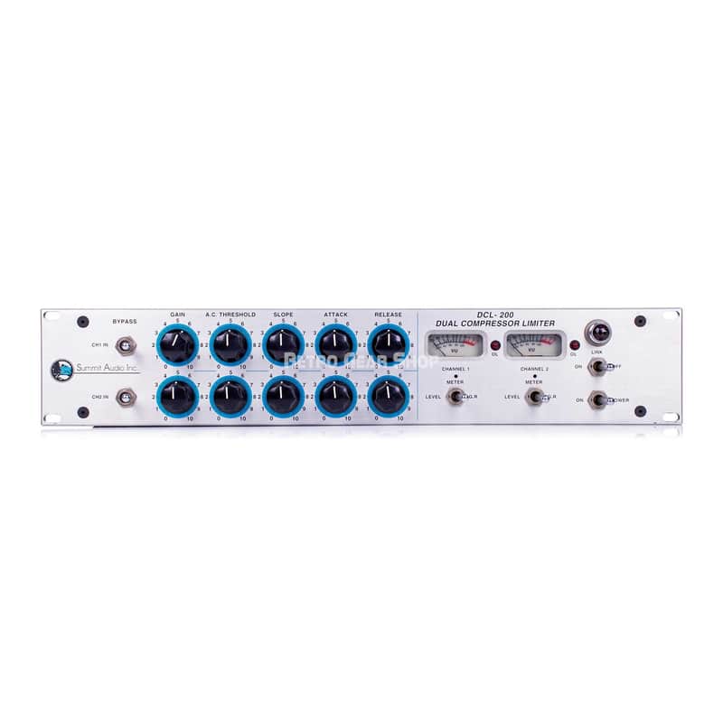 Summit Audio DCL-200 Dual Tube Compressor Limiter DCL200 image 1