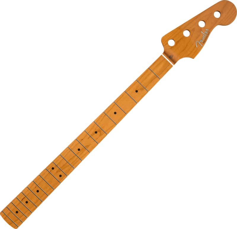 Fender Vintera '50's Precision Bass Replacement Neck, Roasted Maple Fingerboard image 1