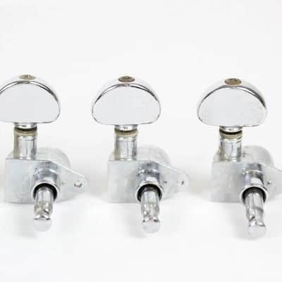 Standard GROVER Rotomatic 3x3 Tuners NICKEL ~Aged RELIC~ for Gibson Les Paul Standard/Custom/SG/ES image 7