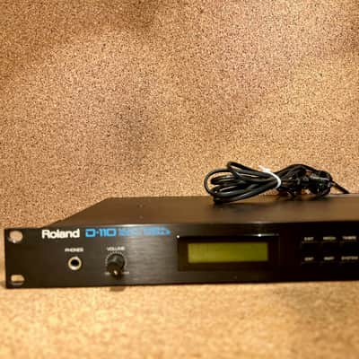 Roland D-110 Multi Timbral Sound Module – 1980s – Serviced – Warranty image 3