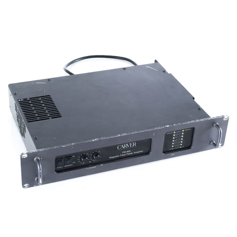 Carver PM-900 450W/Channel Power Amplifier For Repair | Reverb