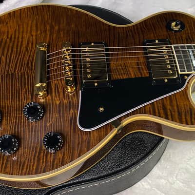 NEW! Gibson Dealer Select Custom Shop Les Paul Custom AAAAA Flamed Curly Maple Top - Authorized Dealer - Curly Monster Flame! WOW! 9.4 lbs - G07389 image 6