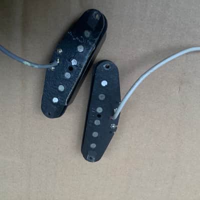 2 x Maxon 31276 Stratocaster stagered Pickup vintage 70’s MIJ Japan Lawsuit Copy Fender Era image 2