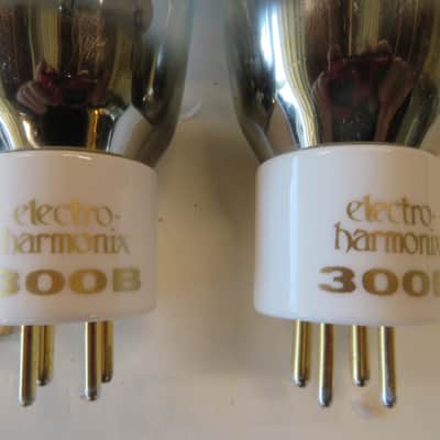 Electro-Harmonix 300B Gold Grib vacuum tubes - standard image 5