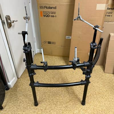 Roland MDS-9V V-Drum Rack Fully Loaded, 2 Cymbal Arms, 4 Pad Mounts - 091426 image 7