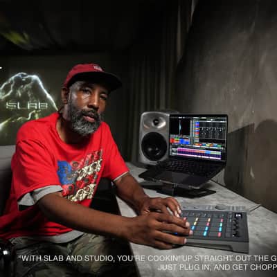 AlphaTheta SLAB MIDI Pad Controller For Serato Studio W/ RGB indicator Touch Strip image 8