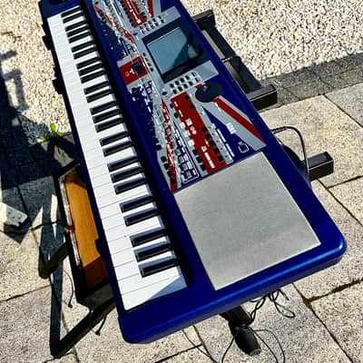 Korg Liverpool 61-Key Arranger with Lennon and McCartney Beatles Songs 2010s - Blue/Union Jack image 3