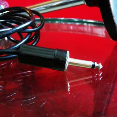 Vintage 1960's Claricon 38-040 dynamic microphone Hi Z w cable & stand Monarch Olson Lafayette image 11