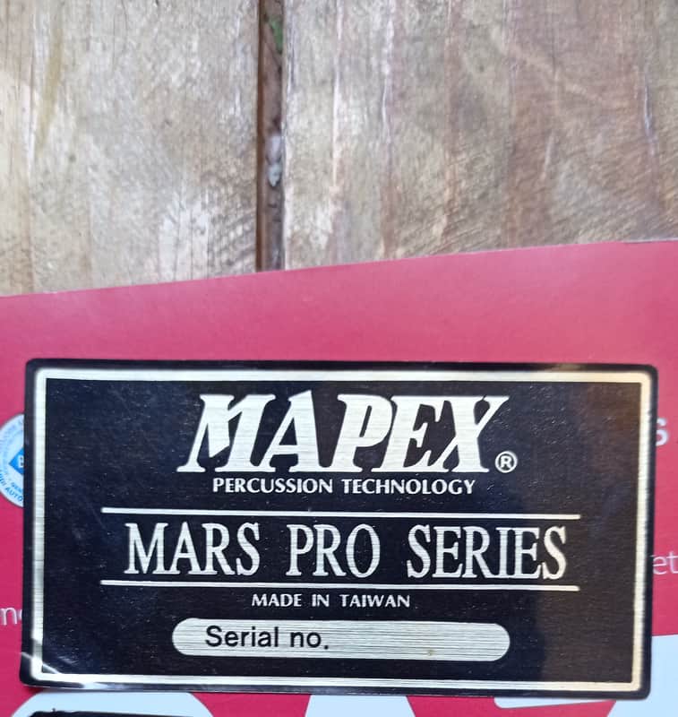 Mapex Mars Pro Series original Badge 90s 90s - Original/ Rare image 1