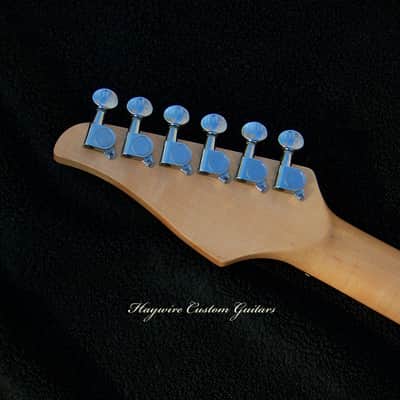  Pistachio Green Lightweight Mahogany Strat 2025+ 3 Matching Humbucking Custom Pickups + 3 Coil Spit Toggles + Kill Switch + Maple/Ebony 25.5" Scale Neck+ Leveled, Crowned and Polished Frets with Full Setup! image 5
