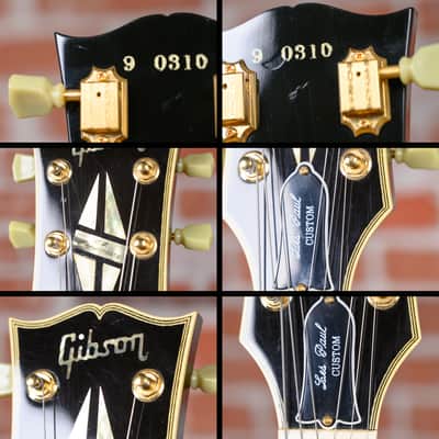 Gibson Les Paul Custom Three Pickup 35th Anniversary Ebony 1989 w/OHSC image 11