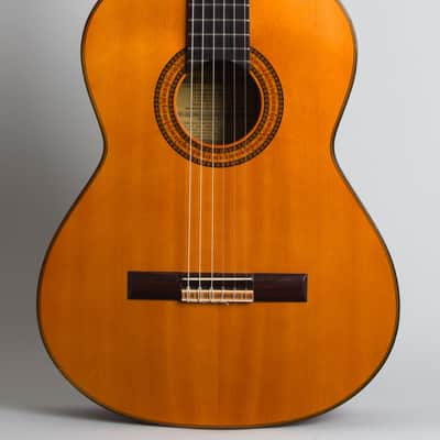 Hernandis  Grade #2 Classical Guitar (1973), ser. #0805, black tolex hard shell case. image 3