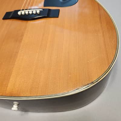 Yamaha FG-430 "Dove" 80's - W/ New Gig Bag - Natural Gloss *Nice* image 11