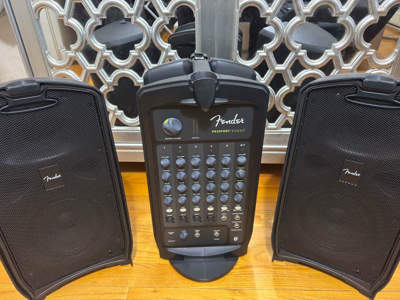 Fender Passport Event 375W 7-Channel Portable PA — Excellent, Studio Use Only image 1