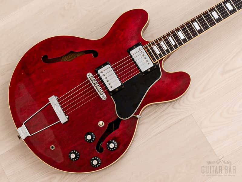 Greco Sa-550 78年製 1978 Greco SA-550 Vintage ES Guitar Wine Red w/ Ebony Board