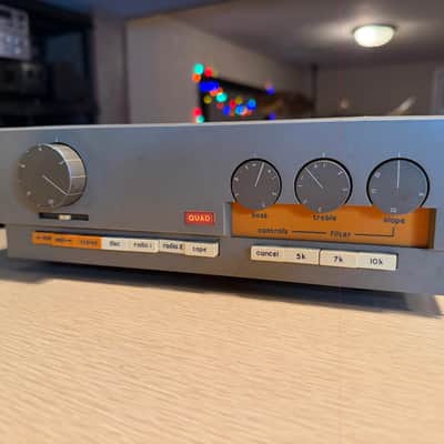 Quad 33 Control Unit + Quad FM 2 Stereo Tuner + Quad 303 Power Amp Serviced Rare image 9