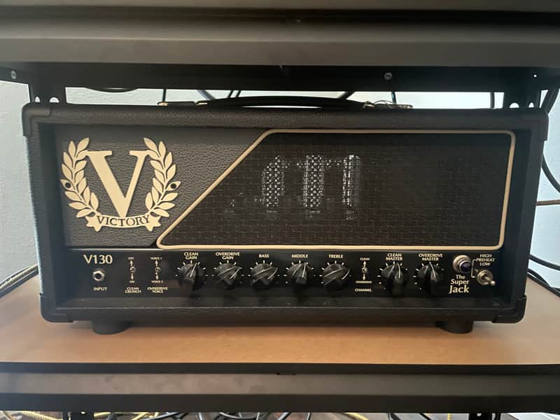 Victory Amps V130 The Super Jack 2-Channel 100-Watt Guitar Amp Head 2020 - Present - Black image 1