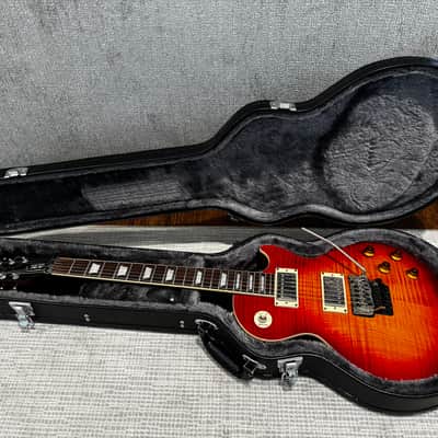 Epiphone Les Paul Plush Top Pro/Fx w/ Floyd Rose 2010 - Sunset Burst image 1
