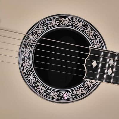 Ovation 1719 Custom Acoustic/Electric Guitar Legend White w/OHSC image 10