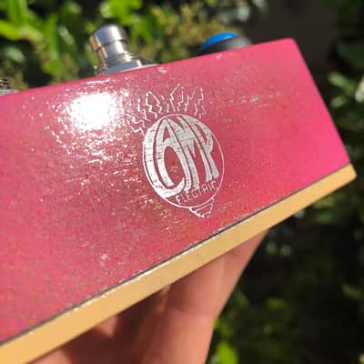 Lamp Electric MNTP OverFuzz 2018 Acid Etched Hand Painted image 4