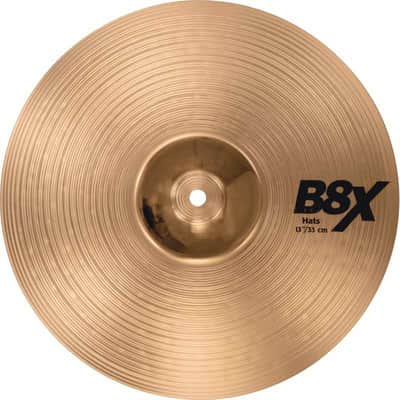 Sabian 41302X B8X 13" HI-HATS image 2