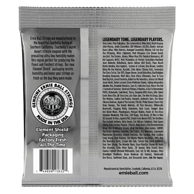 Immagine Regular Slinky Coated Electric Bass String Set 50-105 Micro-Thin Nanotech Coating Max Tone+Longevity - 2