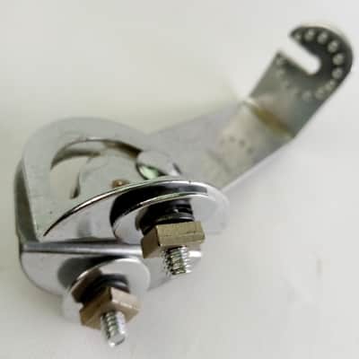 Slingerland Chrome Ratchet Tom Drum Mount 1 3/8" Vintage 40s Radio King Bracket image 3